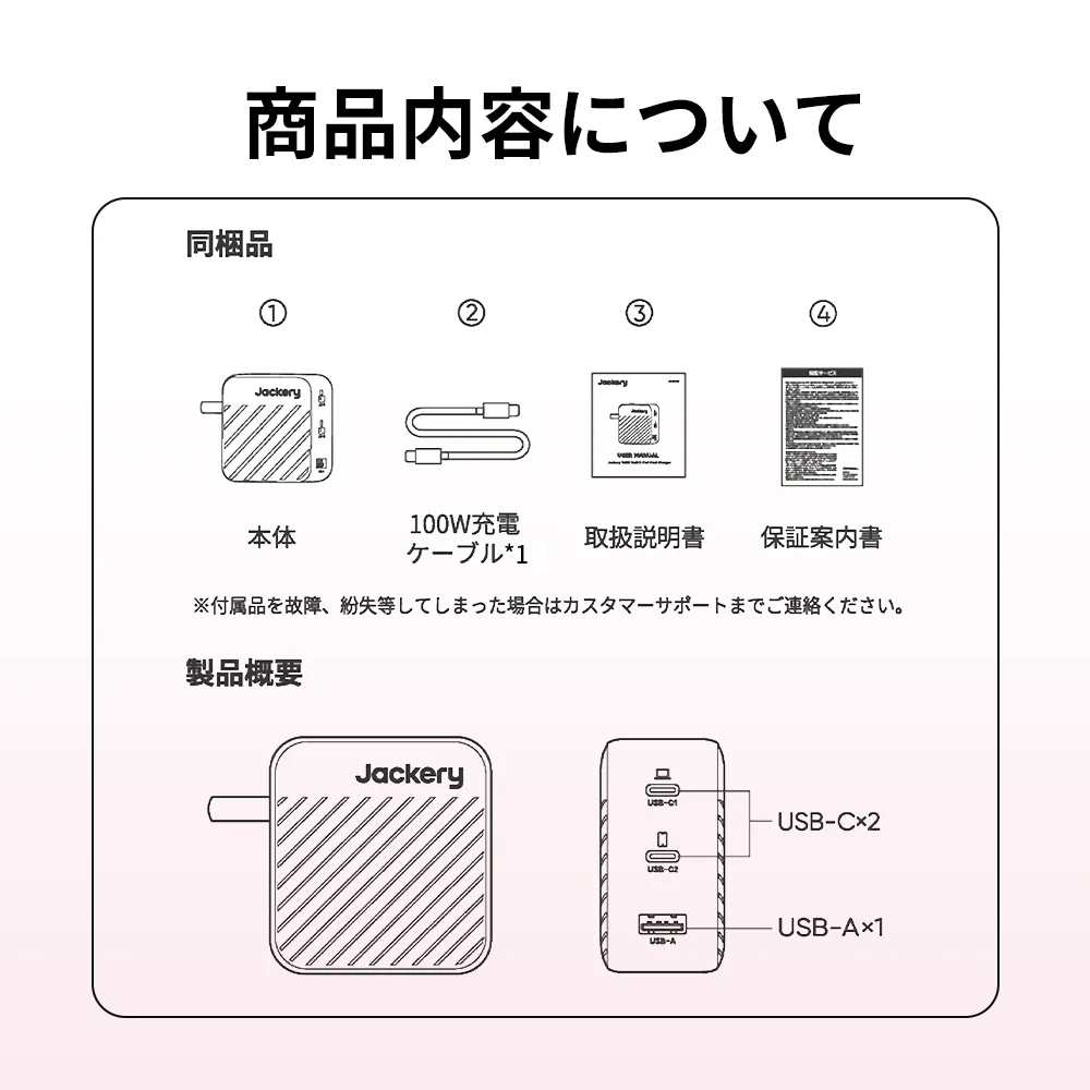 Jackery 102W GaN 3ポート充電アダプター - Image 8