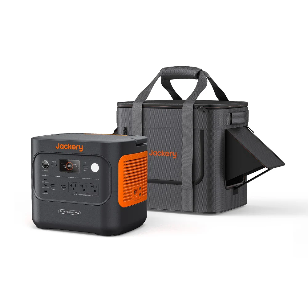 Jackery ポータブル電源 2000 New + ヒーティングキャリーバッグ セット