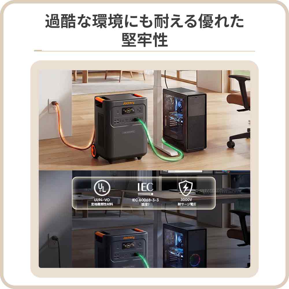 【販路限定】Jackery ポータブル電源 3600 Plus - Image 11
