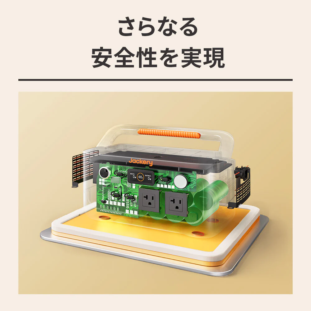 【販路限定】Jackery ポータブル電源 600 New - Image 8