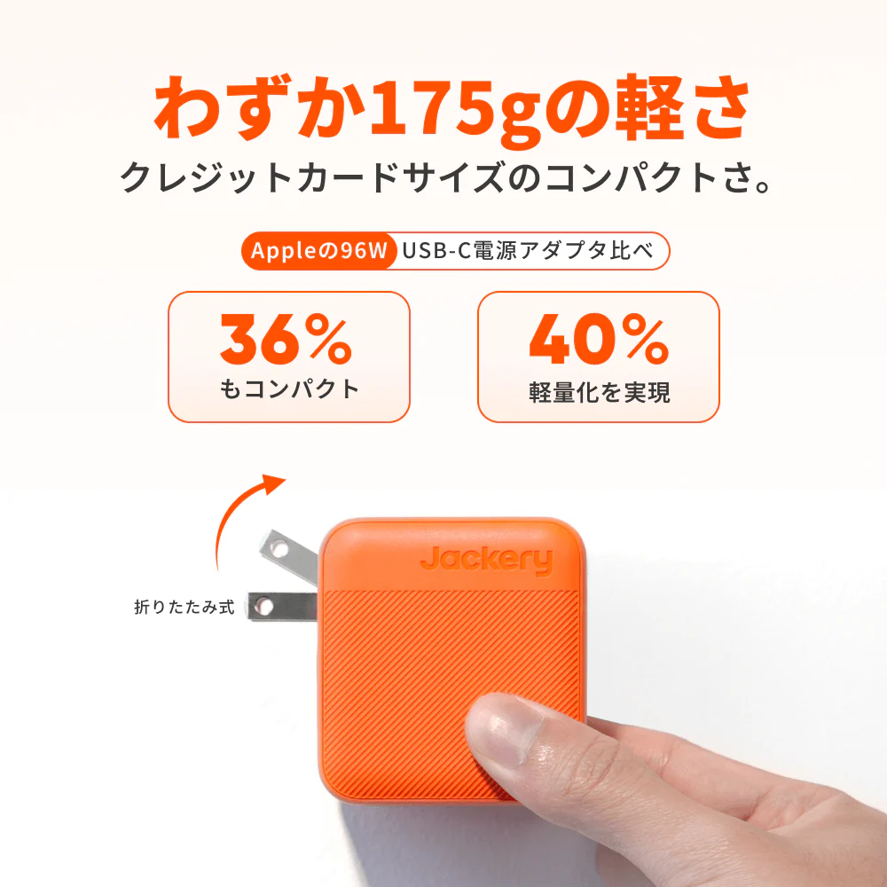 Jackery 102W GaN 3ポート充電アダプター - Image 13
