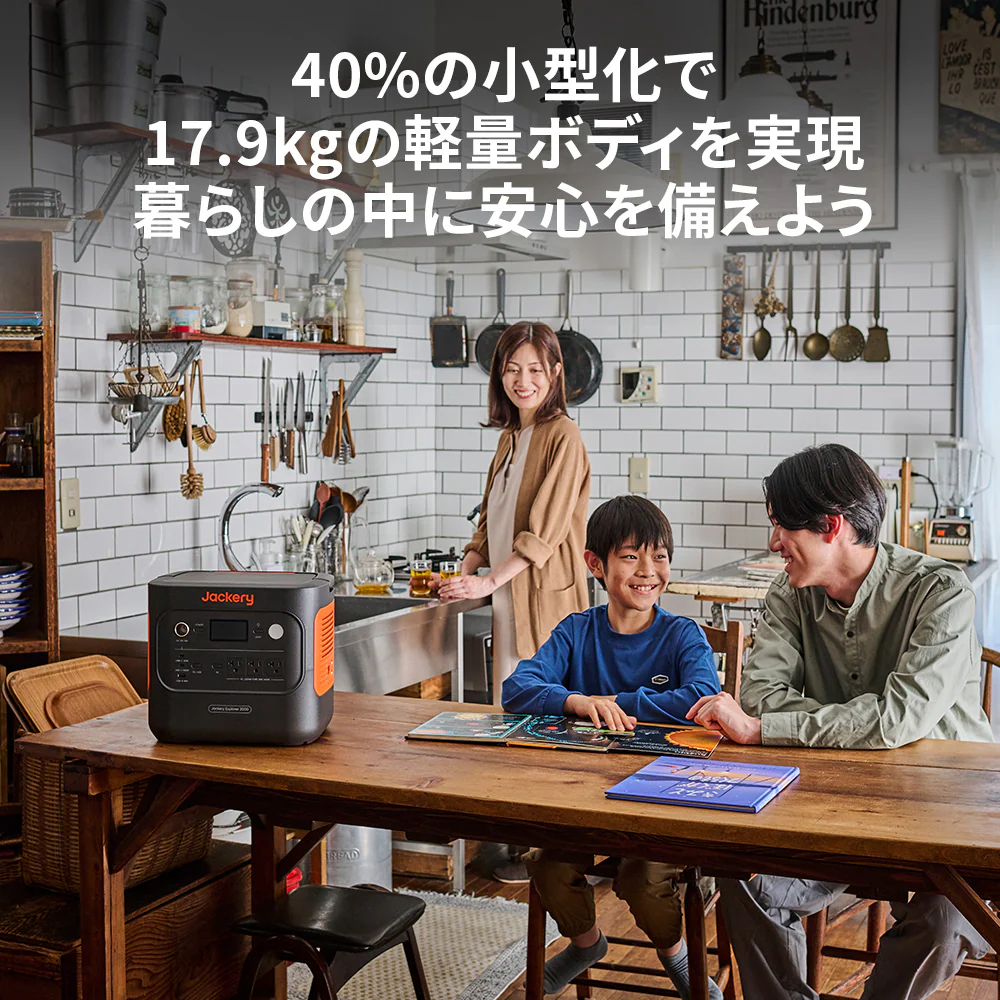 Jackery Solar Generator 2000 New 100W*2枚 ポータブル電源 ソーラーパネル - Image 8