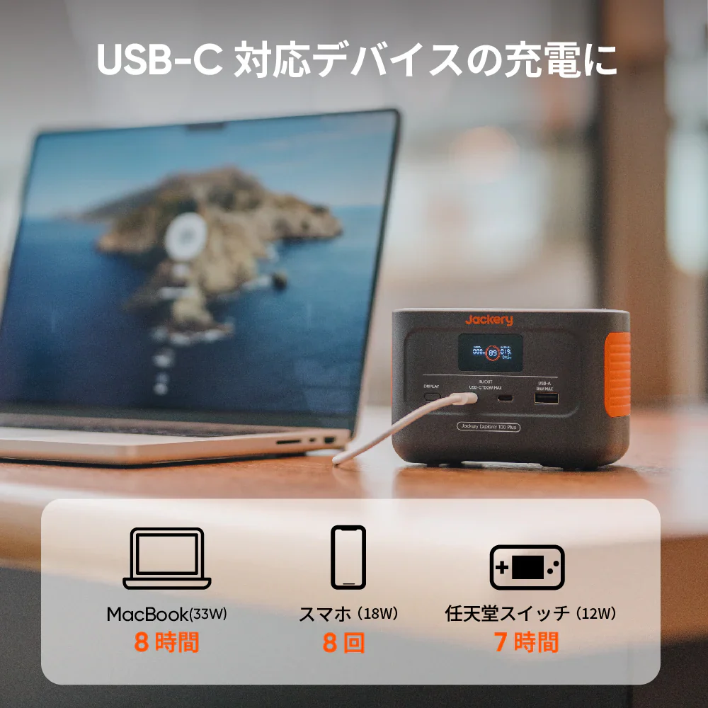 Jackery Solar Generator 100 Plus 40 Air ポータブル電源 ソーラーパネル - Image 13