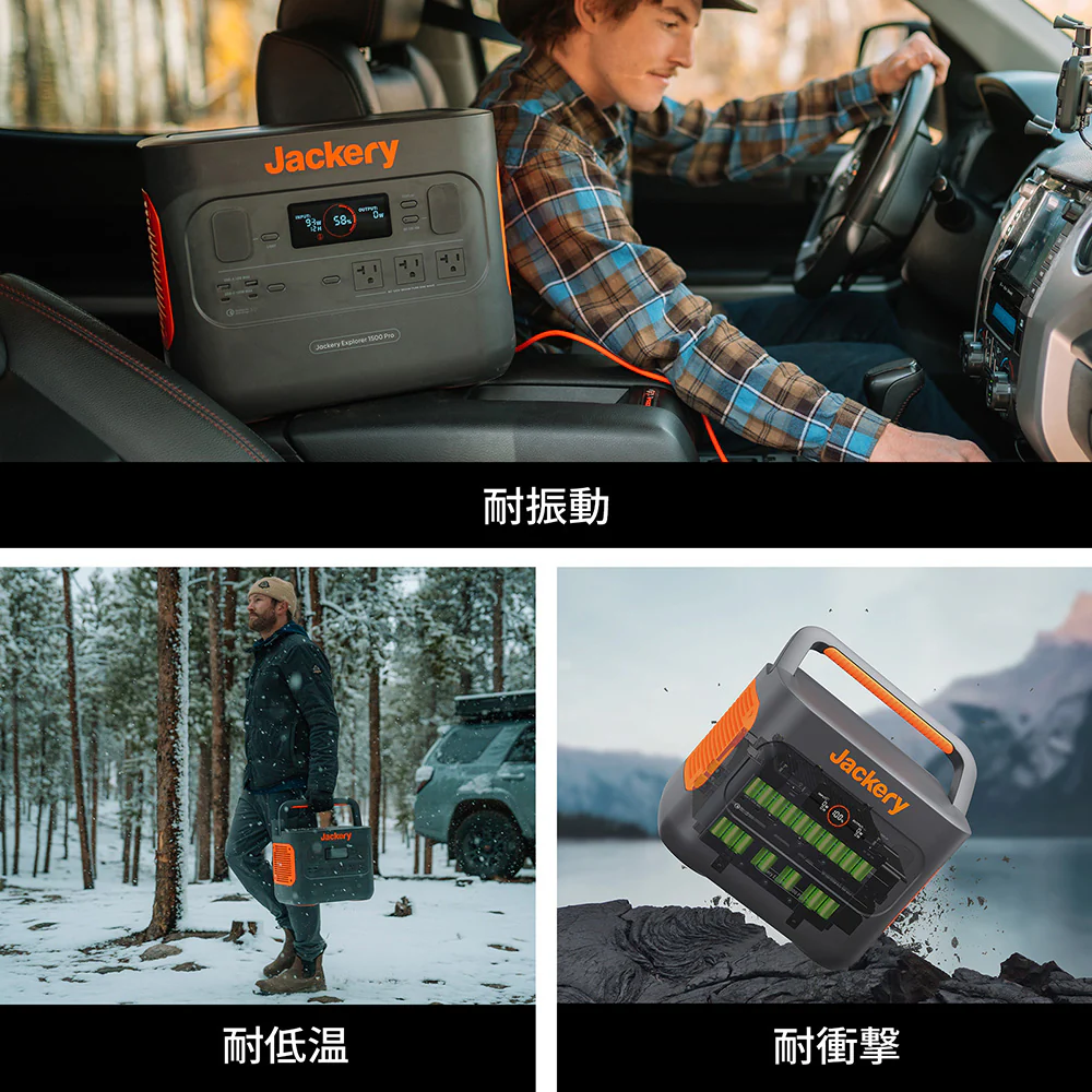 Jackery Solar Generator 1500 Pro ポータブル電源 ソーラーパネル セット - Image 6