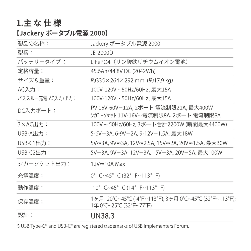 Jackery Solar Generator 2000 New ポータブル電源 セット - Image 14