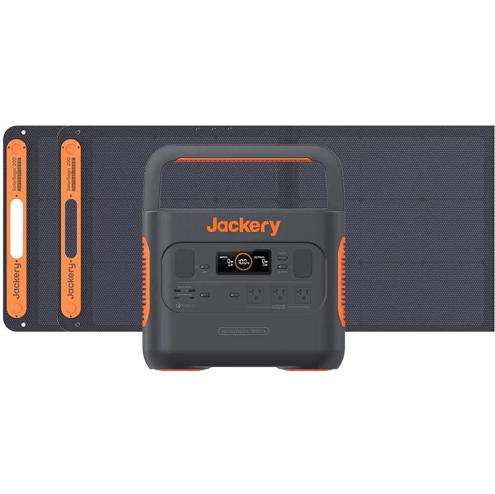 Jackery Solar Generator 2000 Pro ポータブル電源 ソーラーパネル セット - Image 15
