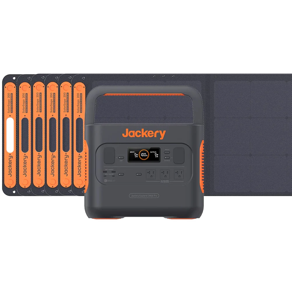Jackery Solar Generator 2000 Pro ポータブル電源 ソーラーパネル セット - Image 16